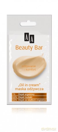 AA Beauty Bar Maska odżywcza Oil in Cream saszetka-8ml