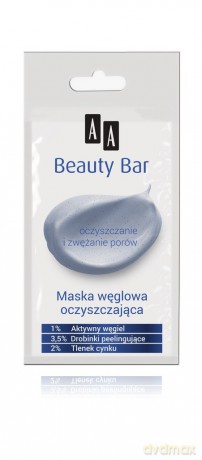 AA Beauty Bar Maska węglowa oczyszczająca saszetka-8ml