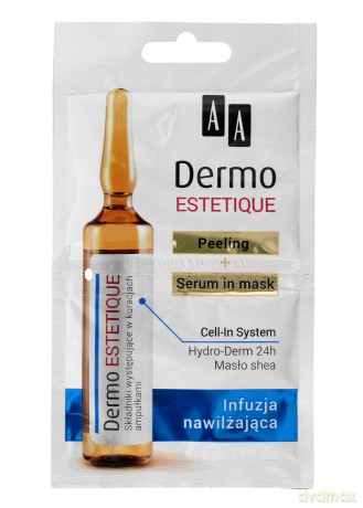 AA Dermo Estetique Maseczka na twarz 2-etapowa Infuzja Nawilżająca 10 ml