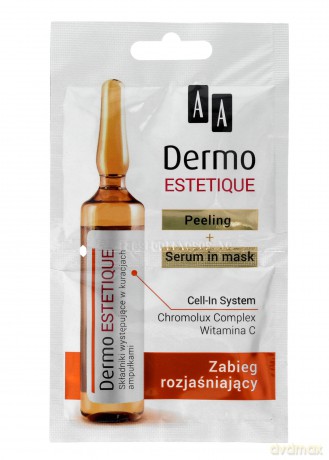 AA Dermo Estetique Maseczka na twarz 2-etapowa Zabieg Rozjaśniający 10 ml