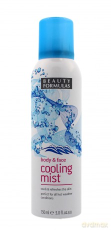 Beauty Formulas Face and Body Mgiełka chłodząca do twarzy i ciała 150 ml