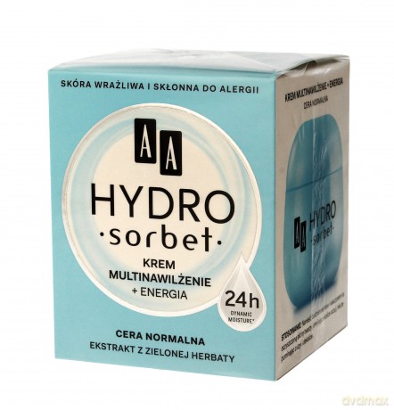 AA Hydro Sorbet Krem multinawiżenie + energia - cera normalna 50 ml
