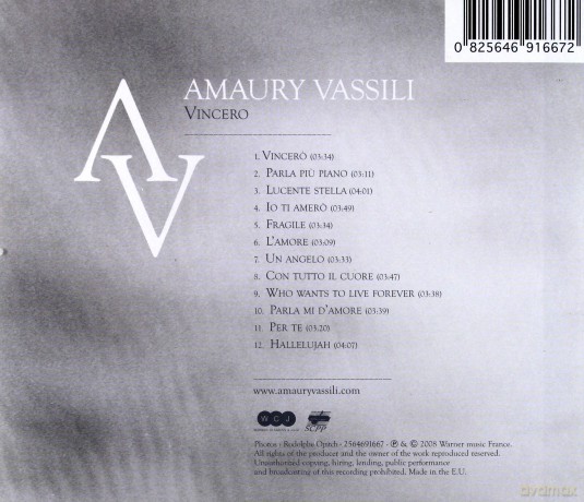 Amaury Vassili: Vincero [CD]