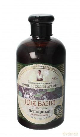 Babuszka Agafia Szampon do włosów Przeciwłupieżowy Ziołowo dziegciowy 500 ml