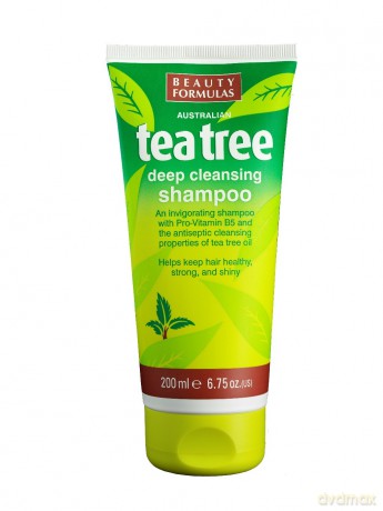 Beauty Formulas Tea Tree Szampon oczyszczający do włosów 200 ml