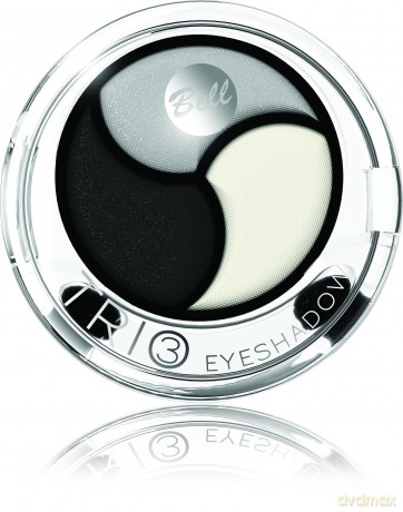 Bell Cień do powiek Trio Eyeshadow potrójny nr 01 1szt