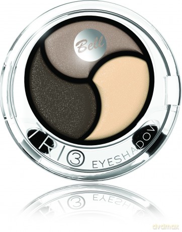 Bell Cień do powiek Trio Eyeshadow potrójny nr 06