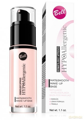 Bell Hypoallergenic Baza pod makijaż Mat&Smooth matująco-wygładzająca 30 g