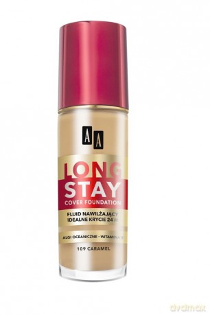 AA Make Up Long Stay Podkład kryjąco-nawilżający nr 109 Caramel 35 ml
