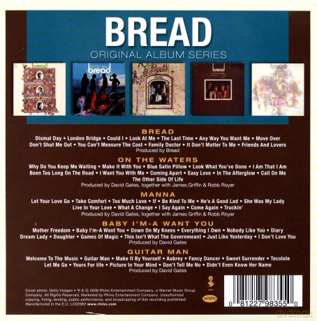 Bread: Original Album Series [BOX] [5CD]