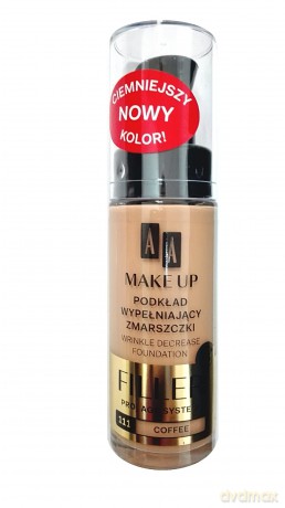 AA Make Up Podkład wypełniający zmarszczki nr 111 Coffee 30 ml