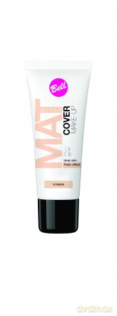 Bell Fluid matująco-kryjący Super Mat Cover nr 03 Beige 30 ml