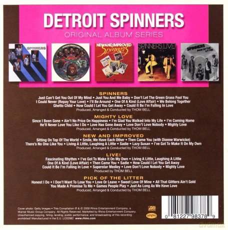 The Spinners: Original Album Series [BOX] [5CD]