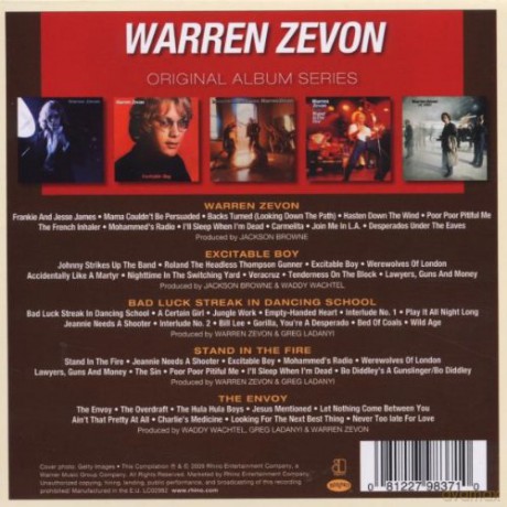 Warren Zevon: Original Album Series [BOX] [5CD]