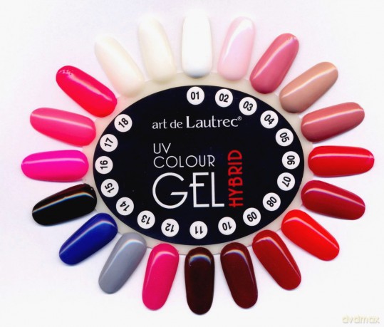 ADOS Lakier do paznokci hybrydowy Art de Lautrec UV Gel nr 01 8ml