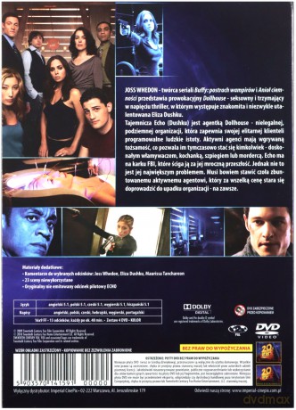 Dollhouse sezon 1 [4DVD]