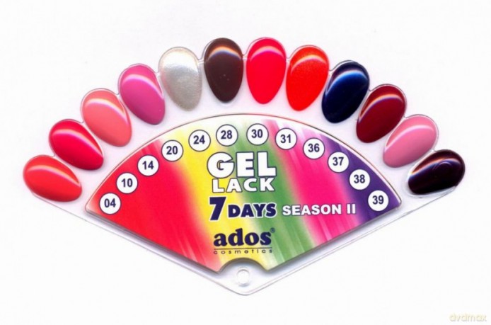 ADOS Lakier do paznokci żelowy Gel Lack 7 Days nr 39 8ml