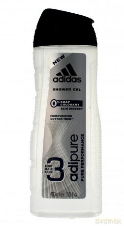 Adidas Men Adipure Żel pod prysznic 3w1 400 ml