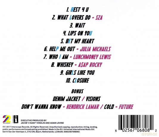 Maroon 5: Red Pill Blues [CD]