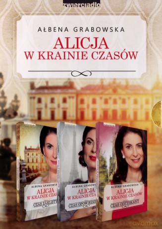 Alicja w Krainie Czasów (Tom 1-3) Pakiet - Ałbena Grabowska [KSIĄŻKA]