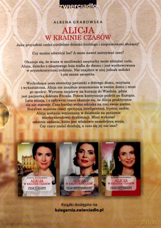 Alicja w Krainie Czasów (Tom 1-3) Pakiet - Ałbena Grabowska [KSIĄŻKA]