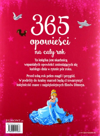 Disney księżniczki. 365 opowieści na cały rok [KSIĄŻKA]