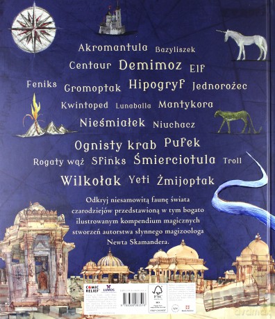 Fantastyczne zwierzęta (Ilustrowane) - Joanne K. Rowling [KSIĄŻKA]