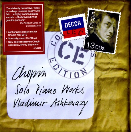 Vladimir Ashkenazy: Chopin Piano Works Collectors Edition [13CD]