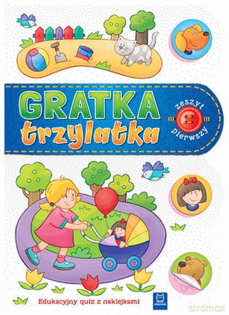 Gratka trzylatka zeszyt 1 [KSIĄŻKA]