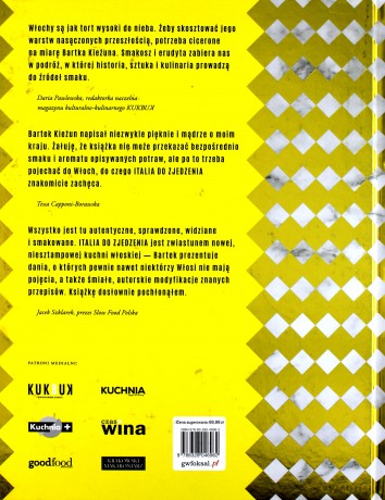 Italia do zjedzenia - Bartek Kieżun [KSIĄŻKA]