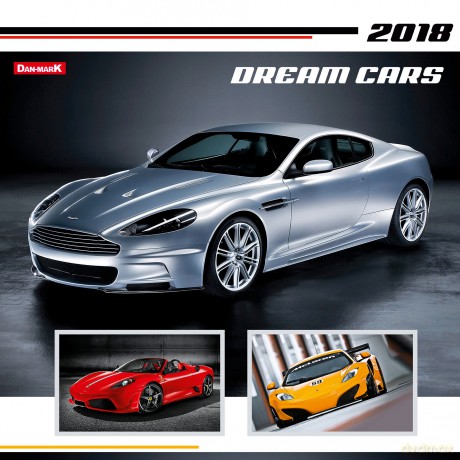 Kalendarz 2018 dream cars 30x30 [KALENDARZ]