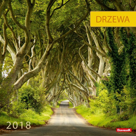 Kalendarz 2018 drzewa 30x30 [KALENDARZ]