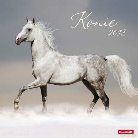 Kalendarz 2018 konie 30x30 [KALENDARZ]