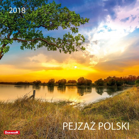 Kalendarz 2018 pejzaż polski 30x30 [KALENDARZ]