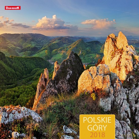 Kalendarz 2018 polskie góry 30x30 [KALENDARZ]