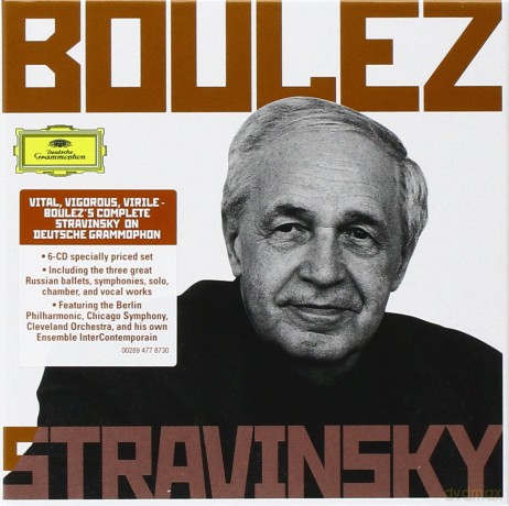 Pierre Boulez: Stravinsky Complete Recordings On DG [6CD]
