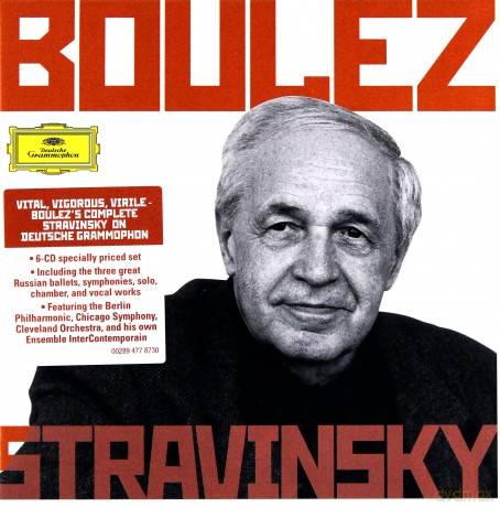 Pierre Boulez: Stravinsky Complete Recordings On DG [6CD]