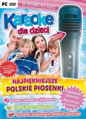 Karaoke dla dzieci. Najpiękniejsze polskie piosenki z mikrofonem [GRA PC]