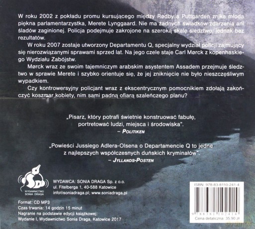 Kobieta w klatce - Jussi Adler-Olsen [AUDIOBOOK]