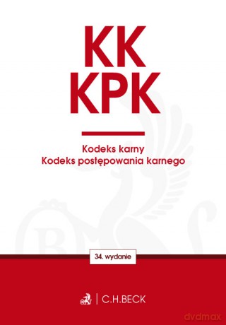 Kodeks karny. Kodeks postępowania karnego wyd. 34 [KSIĄŻKA]