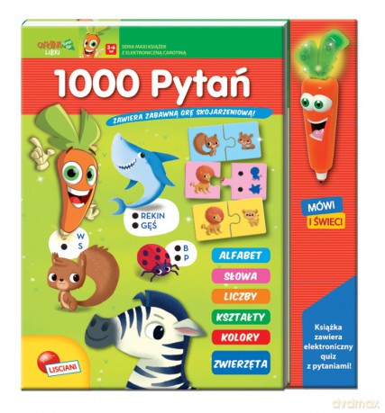 Książeczki carotiny 1000 pytań [KSIĄŻKA]