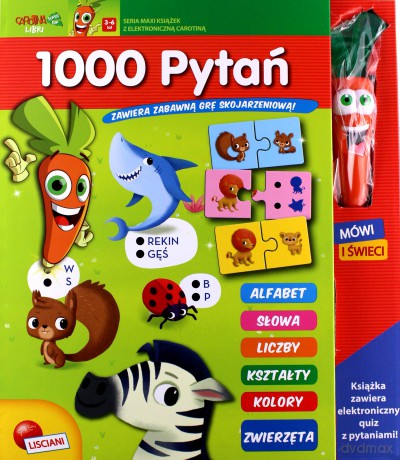 Książeczki carotiny 1000 pytań [KSIĄŻKA]