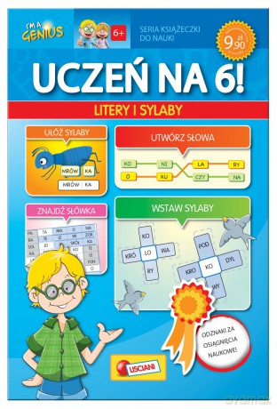 Książeczki genius litery i sylaby [KSIĄŻKA]