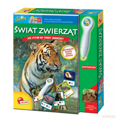Książeczki genius świat zwierząt [KSIĄŻKA]