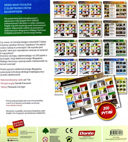 Książeczki genius świat zwierząt [KSIĄŻKA]