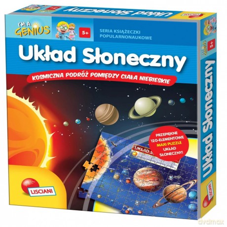 Książeczki genius układ słoneczny [KSIĄŻKA]