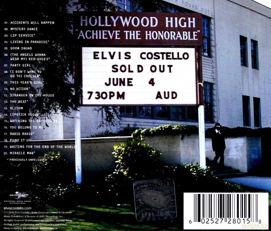 Elvis Costello: Live At Hollywood High [CD]