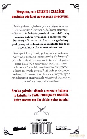 Na ostro i pod włos. Wszystko co musisz wiedzieć o sztuce golenia i pielęgnacji zarostu - Rafał Janta [KSIĄŻKA]