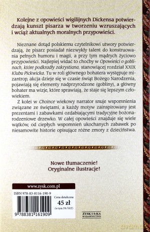 Opowieści wigilijne. Czym jest dla nas Boże Narodzenie - Charles Dickens [KSIĄŻKA]