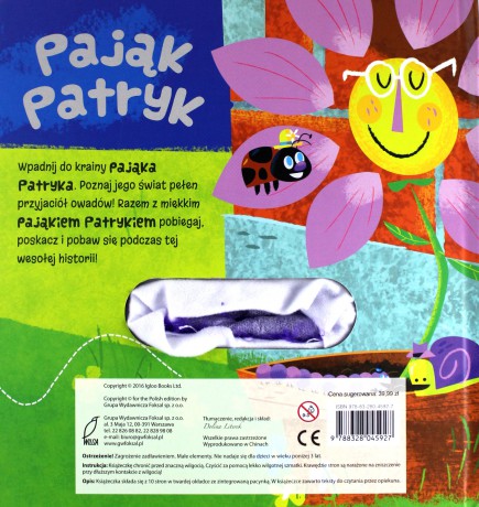 Pająk Patryk. Pacynki [KSIĄŻKA]